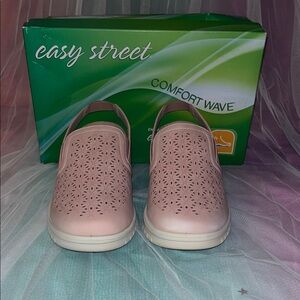 Easy Street Blush Petal Slip-On Shoes